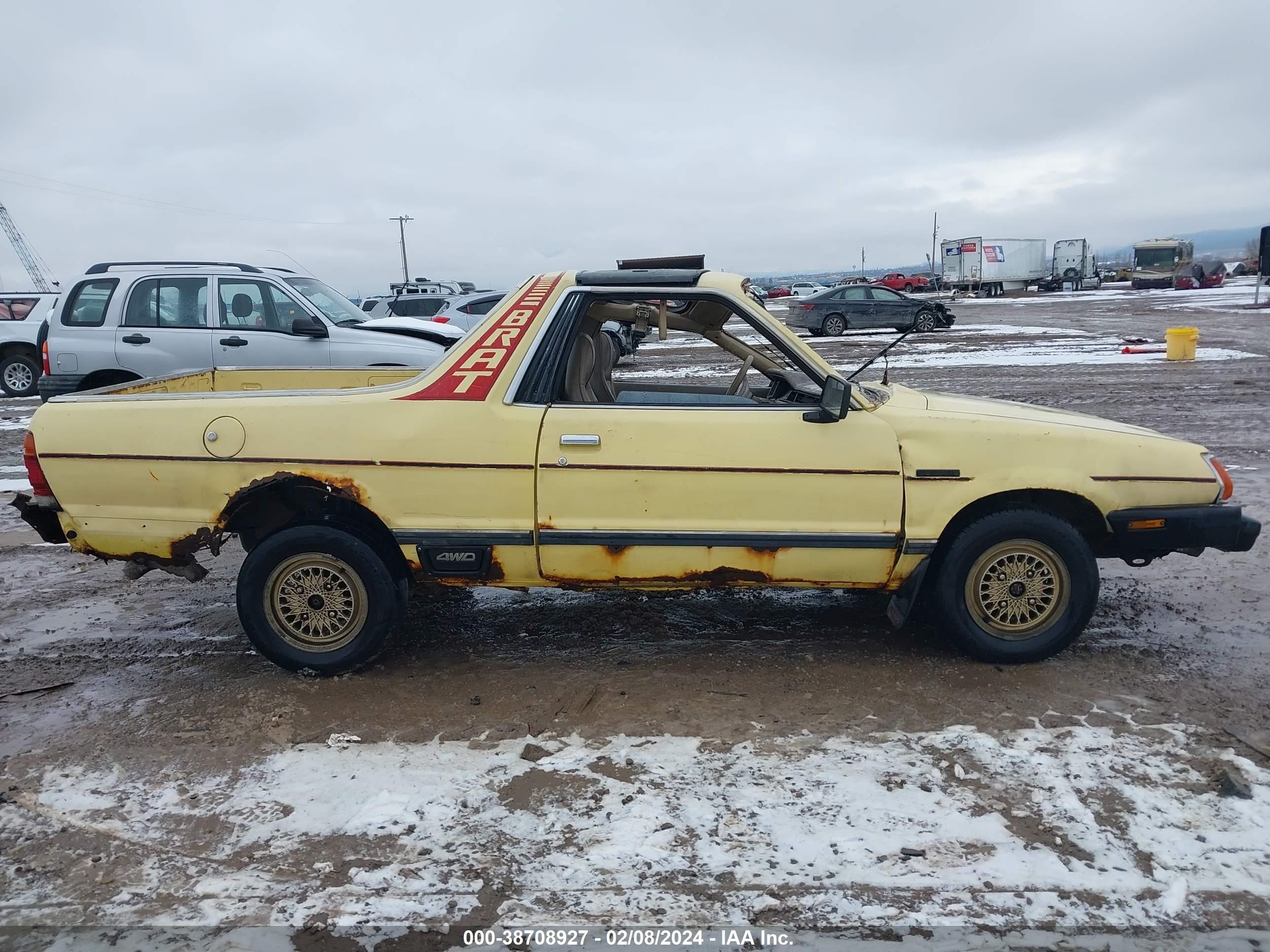 Photo 12 VIN: JF2AT53B8CE502513 - SUBARU BRAT 