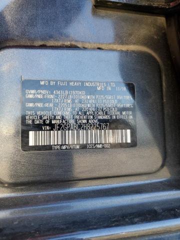 Photo 12 VIN: JF2GPABC2H8225767 - SUBARU CROSSTREK 