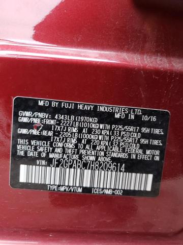 Photo 13 VIN: JF2GPABC7H8209614 - SUBARU CROSSTREK 