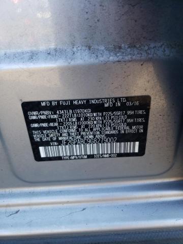 Photo 11 VIN: JF2GPABC9G8279002 - SUBARU CROSSTREK 