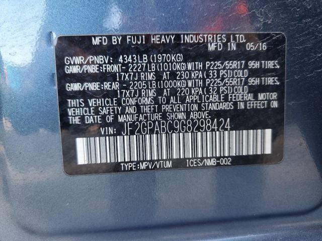 Photo 13 VIN: JF2GPABC9G8298424 - SUBARU CROSSTREK 