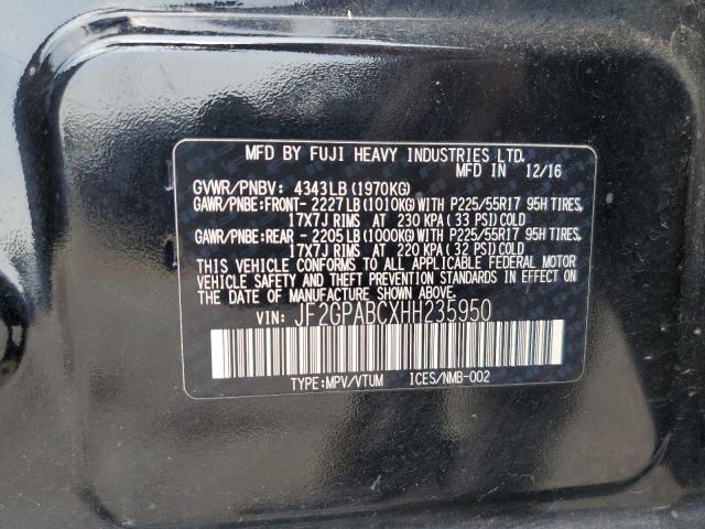 Photo 12 VIN: JF2GPABCXHH235950 - SUBARU CROSSTREK 