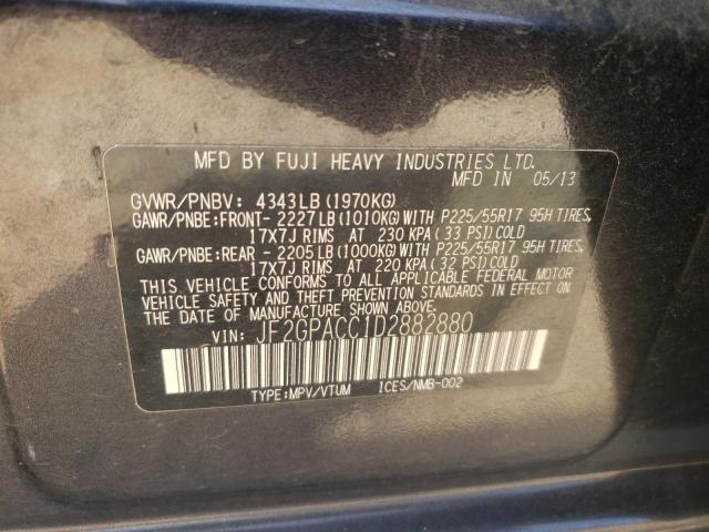 Photo 11 VIN: JF2GPACC1D2882880 - SUBARU XV CROSSTR 