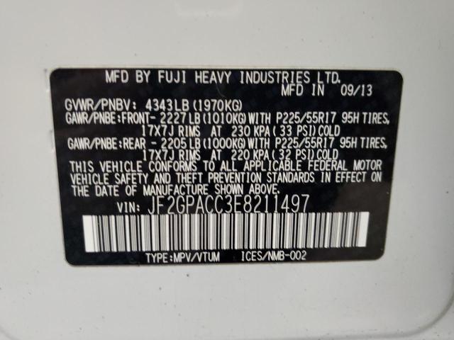 Photo 12 VIN: JF2GPACC3E8211497 - SUBARU XV CROSSTR 