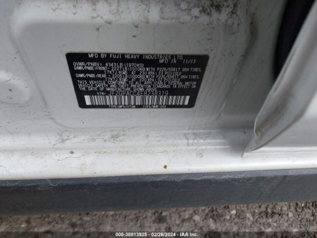 Photo 8 VIN: JF2GPACC4E8238319 - SUBARU XV CROSSTREK 