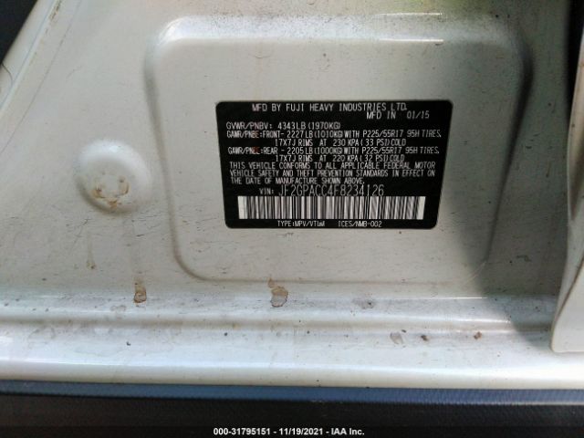 Photo 8 VIN: JF2GPACC4F8234126 - SUBARU XV CROSSTREK 