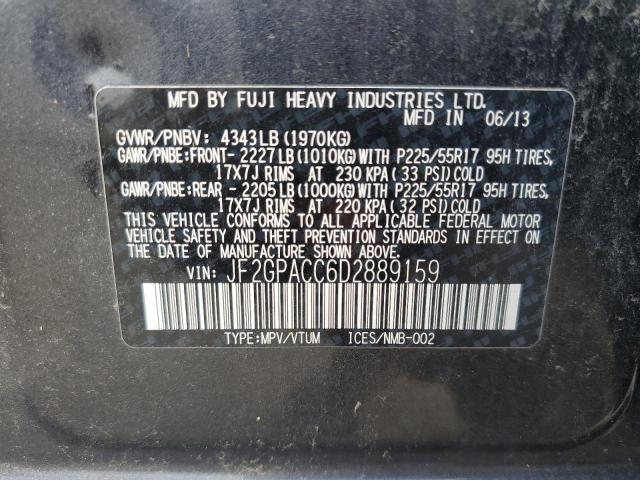 Photo 11 VIN: JF2GPACC6D2889159 - SUBARU XV CROSSTR 