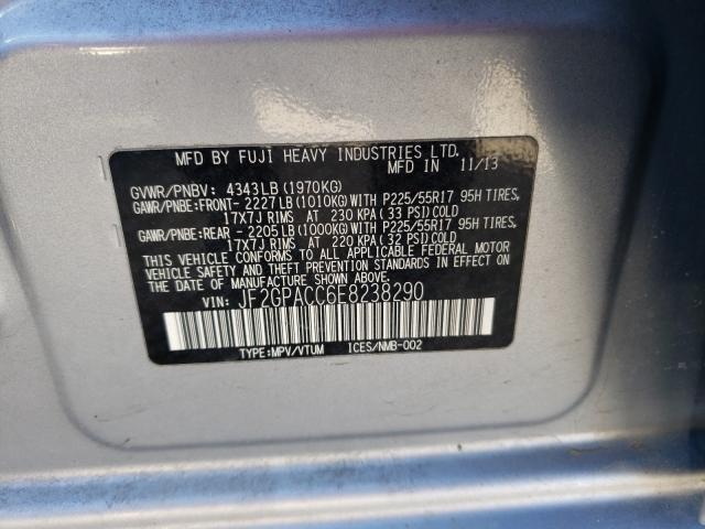 Photo 9 VIN: JF2GPACC6E8238290 - SUBARU XV CROSSTR 