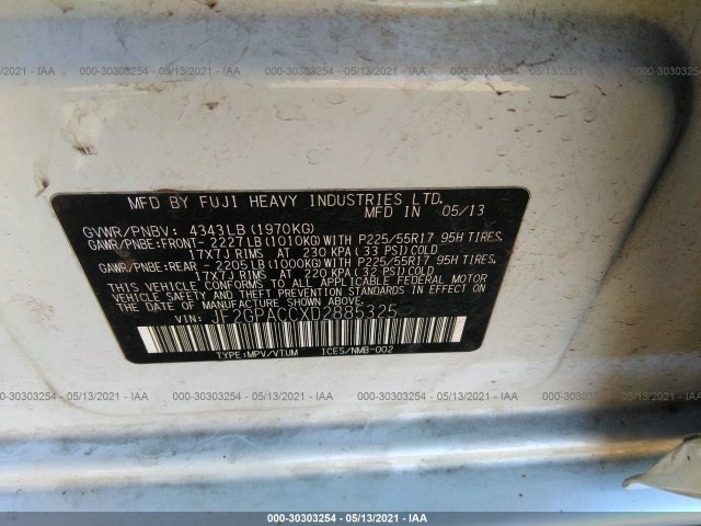 Photo 8 VIN: JF2GPACCXD2885325 - SUBARU XV CROSSTREK 