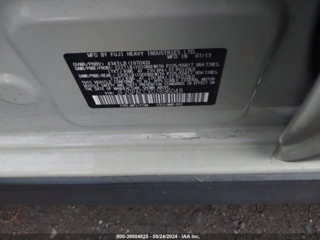 Photo 8 VIN: JF2GPACCXD2896048 - SUBARU XV CROSSTREK 