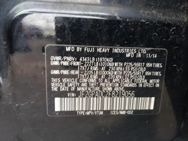 Photo 11 VIN: JF2GPADC2F8219056 - SUBARU XV 