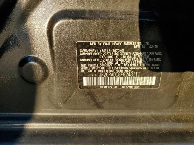 Photo 11 VIN: JF2GPADC8F8248111 - SUBARU XV CROSSTR 