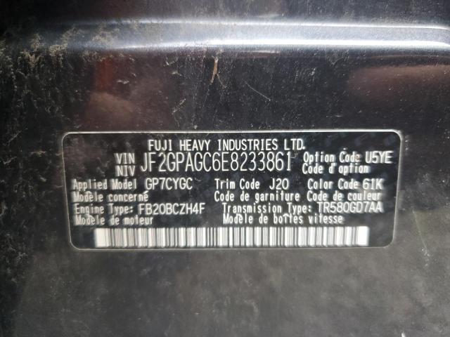 Photo 11 VIN: JF2GPAGC6E8233861 - SUBARU XV CROSSTR 