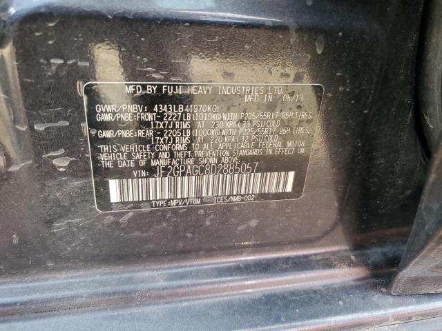 Photo 12 VIN: JF2GPAGC8D2885057 - SUBARU XV CROSSTR 