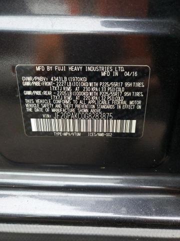 Photo 11 VIN: JF2GPAKC0G8283875 - SUBARU CROSSTREK 