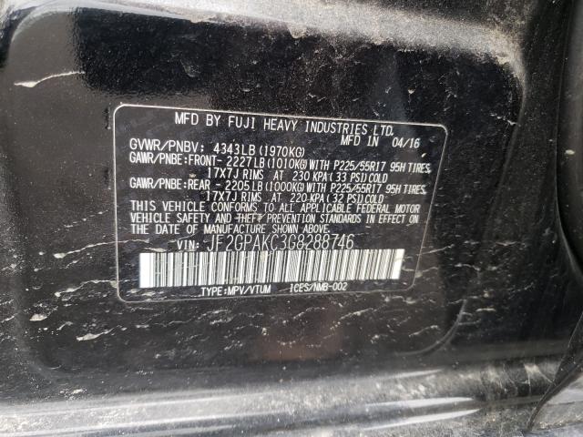 Photo 9 VIN: JF2GPAKC3G8288746 - SUBARU CROSSTREK 