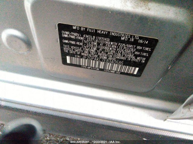 Photo 8 VIN: JF2GPAKC7E8340585 - SUBARU XV CROSSTREK 