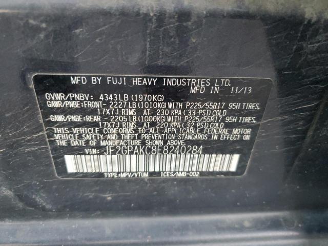 Photo 13 VIN: JF2GPAKC8E8240284 - SUBARU XV CROSSTR 