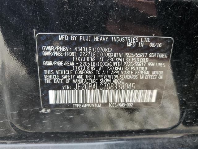 Photo 11 VIN: JF2GPALC7G8338045 - SUBARU CROSSTREK 