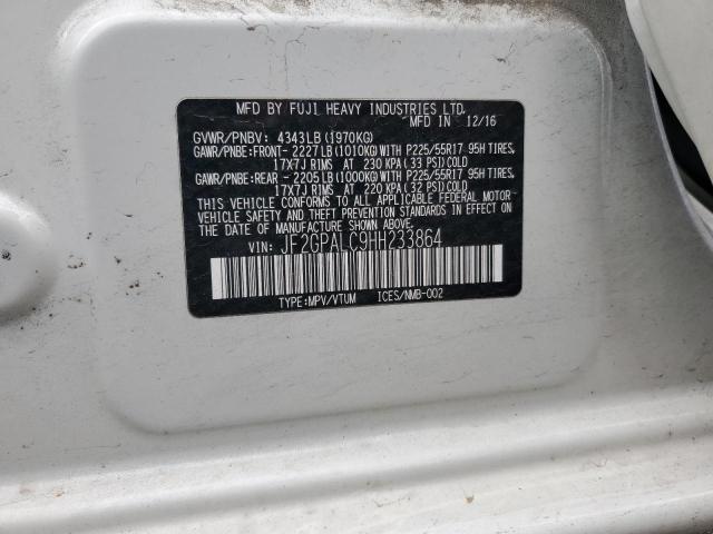 Photo 11 VIN: JF2GPALC9HH233864 - SUBARU CROSSTREK 