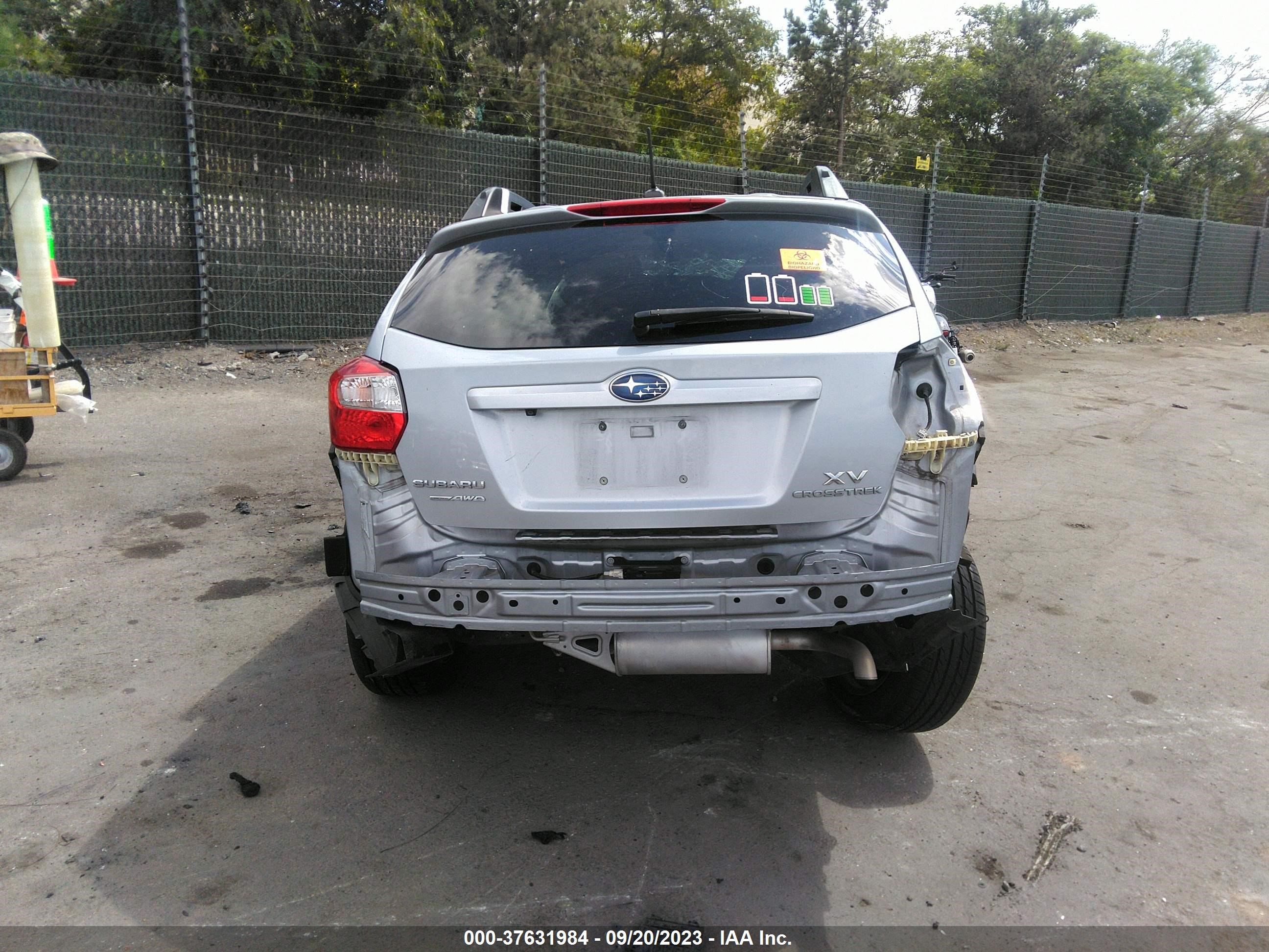 Photo 15 VIN: JF2GPAPC1F8272648 - SUBARU CROSSTREK 