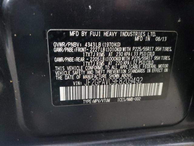 Photo 12 VIN: JF2GPAVC9E8209492 - SUBARU XV CROSSTR 