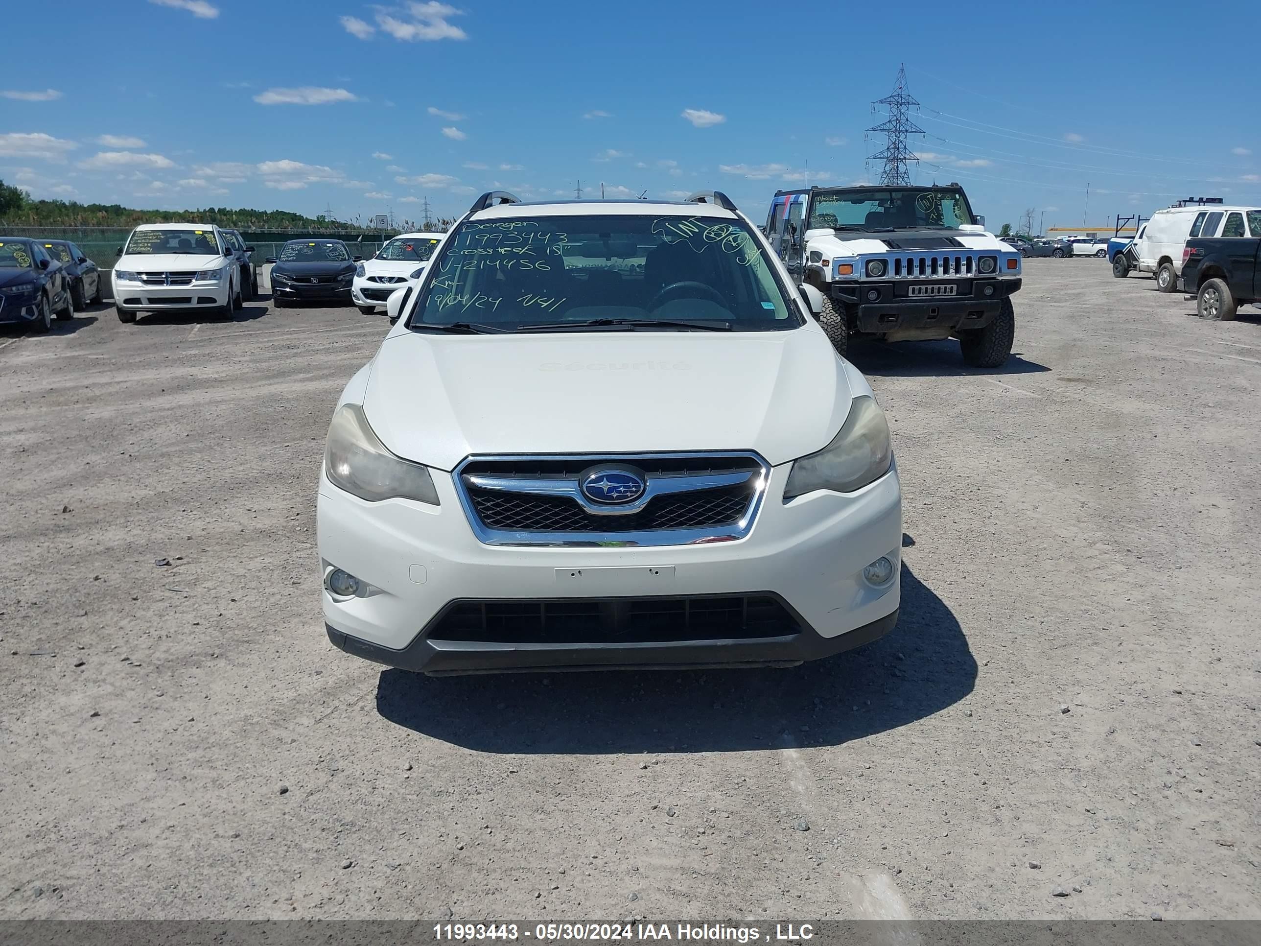 Photo 11 VIN: JF2GPBDC7FH214456 - SUBARU CROSSTREK 