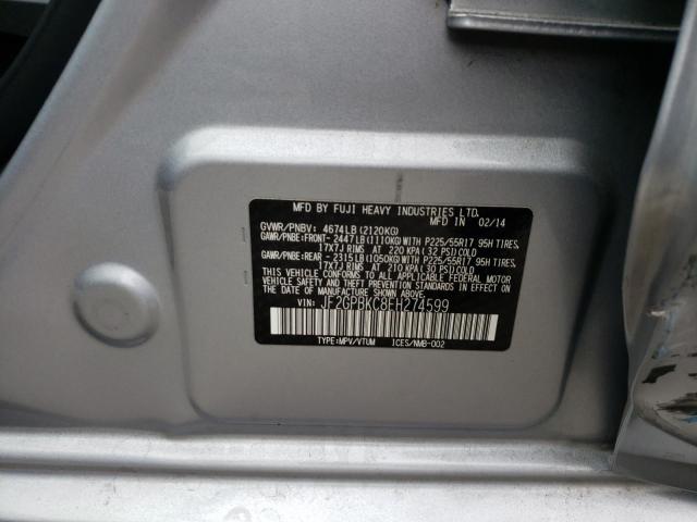 Photo 11 VIN: JF2GPBKC8EH274599 - SUBARU XV 