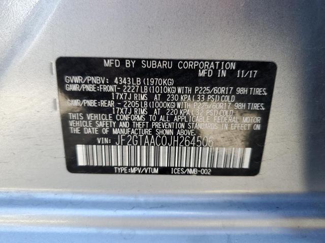 Photo 9 VIN: JF2GTAAC0JH264506 - SUBARU CROSSTREK 