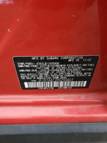 Photo 11 VIN: JF2GTAAC2PG293407 - SUBARU CROSSTREK 