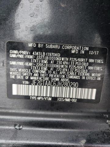 Photo 11 VIN: JF2GTAAC6JH280290 - SUBARU CROSSTREK 