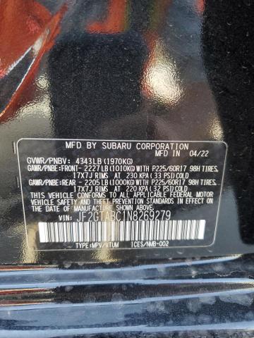 Photo 11 VIN: JF2GTABC1N8269279 - SUBARU CROSSTREK 