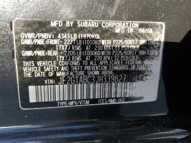 Photo 12 VIN: JF2GTABC3JH339827 - SUBARU CROSSTREK 