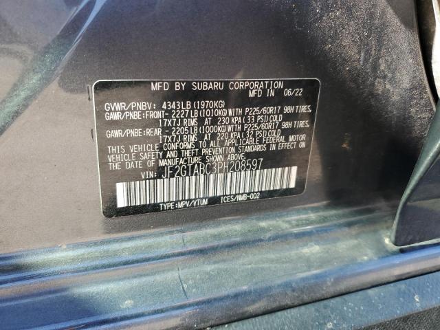 Photo 13 VIN: JF2GTABC3PH208597 - SUBARU CROSSTREK 