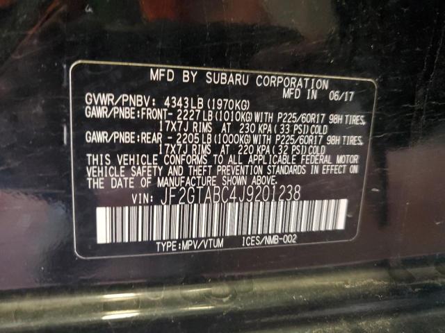 Photo 11 VIN: JF2GTABC4J9201238 - SUBARU CROSSTREK 