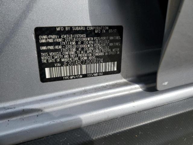 Photo 12 VIN: JF2GTABC7JH208724 - SUBARU CROSSTREK 