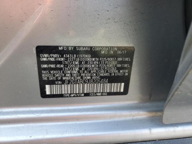 Photo 12 VIN: JF2GTABC9J8205484 - SUBARU CROSSTREK 