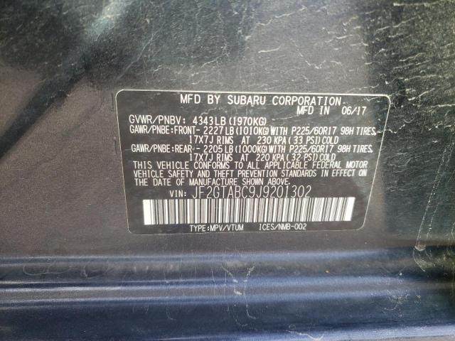 Photo 12 VIN: JF2GTABC9J9201302 - SUBARU CROSSTREK 