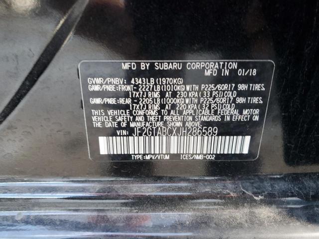 Photo 13 VIN: JF2GTABCXJH286589 - SUBARU CROSSTREK 