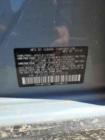 Photo 11 VIN: JF2GTACC0KG379336 - SUBARU CROSSTREK 