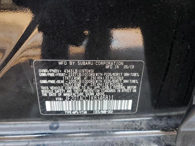 Photo 11 VIN: JF2GTACC1K8346811 - SUBARU CROSSTREK 