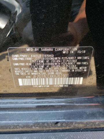 Photo 11 VIN: JF2GTACC4KH261901 - SUBARU CROSSTREK 