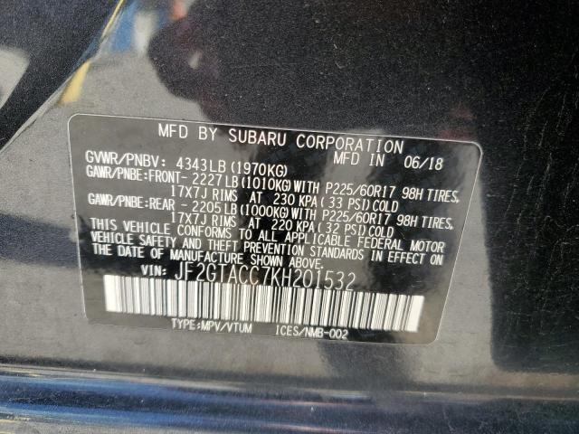 Photo 13 VIN: JF2GTACC7KH201532 - SUBARU CROSSTREK 