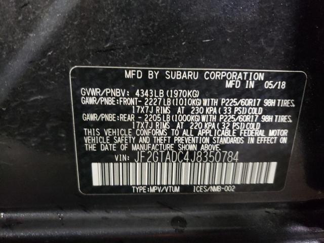 Photo 13 VIN: JF2GTADC4J8350784 - SUBARU CROSSTREK 