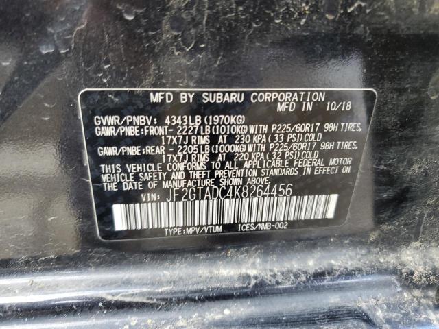 Photo 11 VIN: JF2GTADC4K8264456 - SUBARU CROSSTREK 