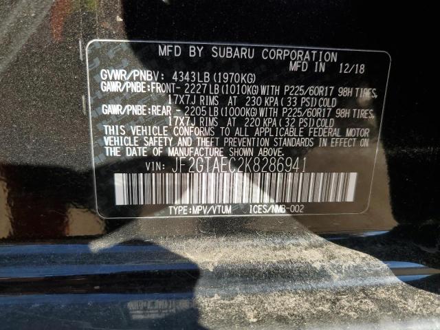 Photo 12 VIN: JF2GTAEC2K8286941 - SUBARU CROSSTREK 