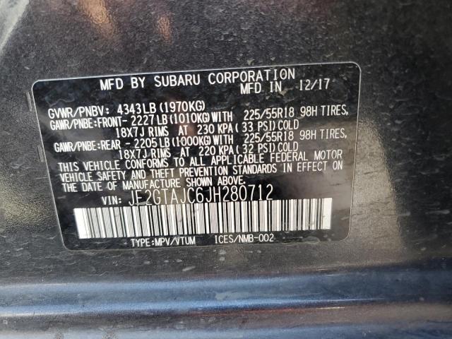 Photo 12 VIN: JF2GTAJC6JH280712 - SUBARU CROSSTREK 