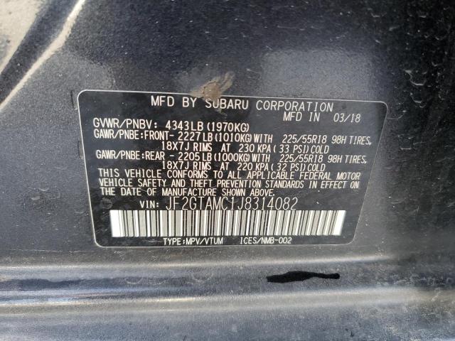 Photo 12 VIN: JF2GTAMC1J8314082 - SUBARU CROSSTREK 