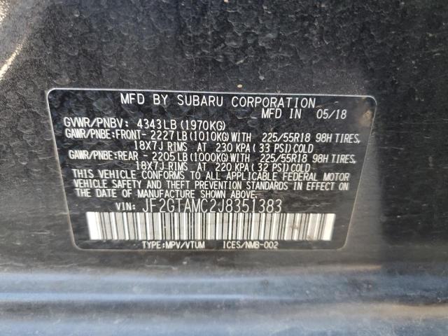 Photo 12 VIN: JF2GTAMC2J8351383 - SUBARU CROSSTREK 