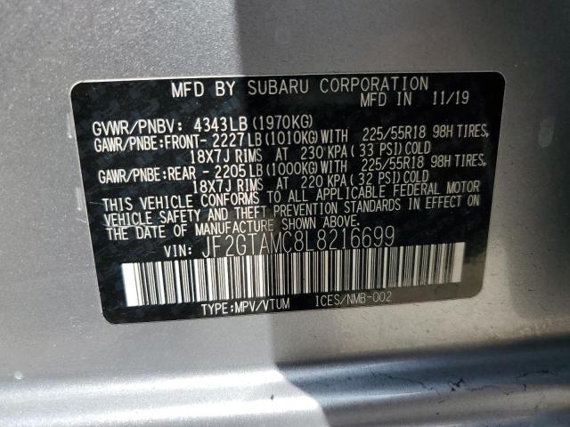 Photo 13 VIN: JF2GTAMC8L8216699 - SUBARU CROSSTREK 